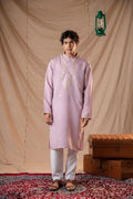 Wisteria Sequence Embroidery Kurta for Men