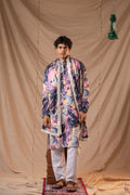 Galaxy Giza Kurta with Dupatta for Men