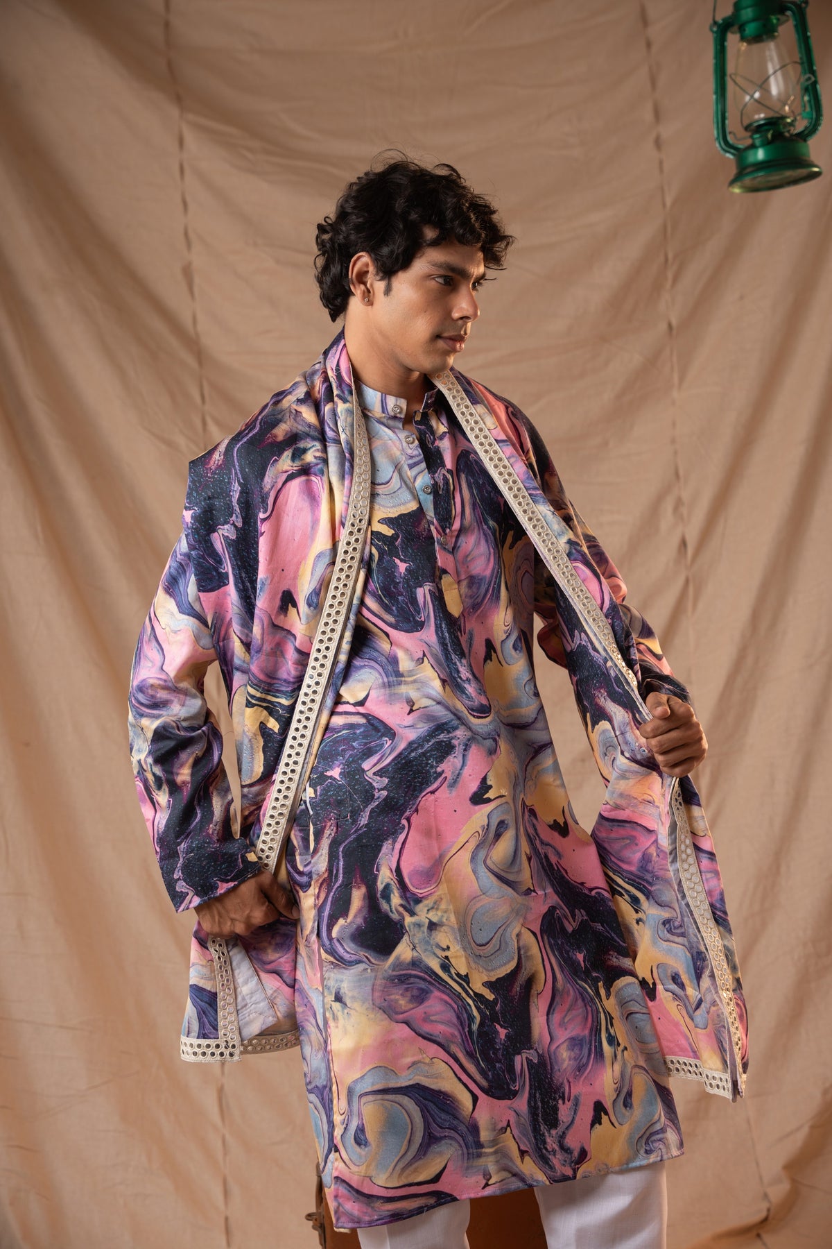 Galaxy Giza Kurta for Men