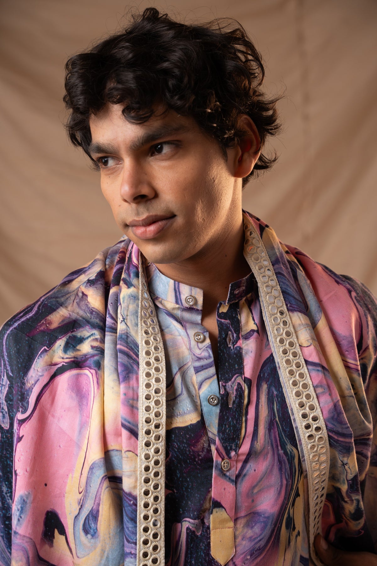 Galaxy Giza Kurta for Men