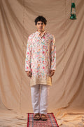 Floral Digital Printed Kurta for Men